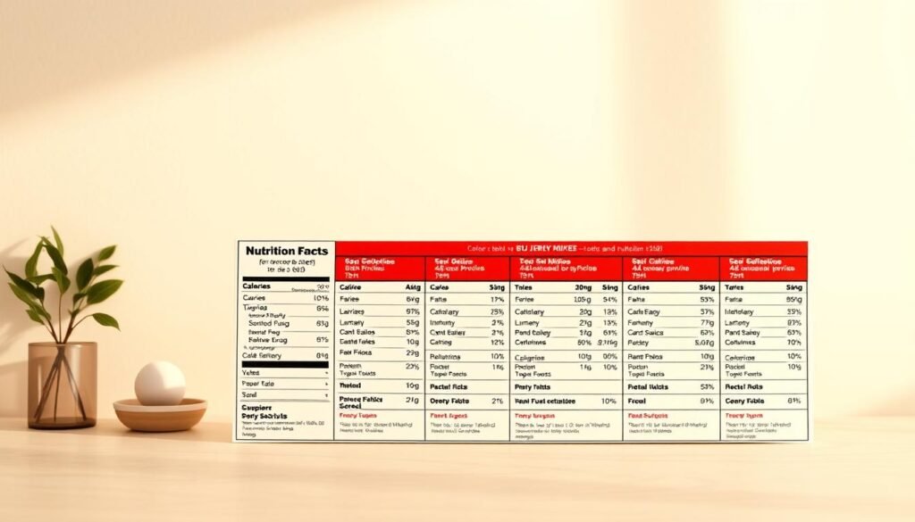 A detailed and informative image depicting the nutritional value of Jersey Mike's menu, showcasing its offerings for specific dietary needs. Against a clean, minimalist backdrop, a meticulously crafted table presents the nutritional information for popular menu items, with clear and organized data on calories, fat, carbs, protein, and other key nutrients. The table is illuminated by warm, natural lighting, creating a sense of clarity and approachability. The composition is balanced, with the table occupying the central focus, surrounded by subtle, tasteful design elements that complement the overall theme. The image conveys a sense of professionalism and attention to detail, effectively illustrating the section on the nutritional value of Jersey Mike's menu for specific diets.