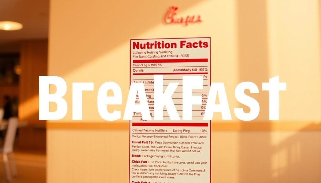 Chick-fil-A Breakfast Nutrition Facts