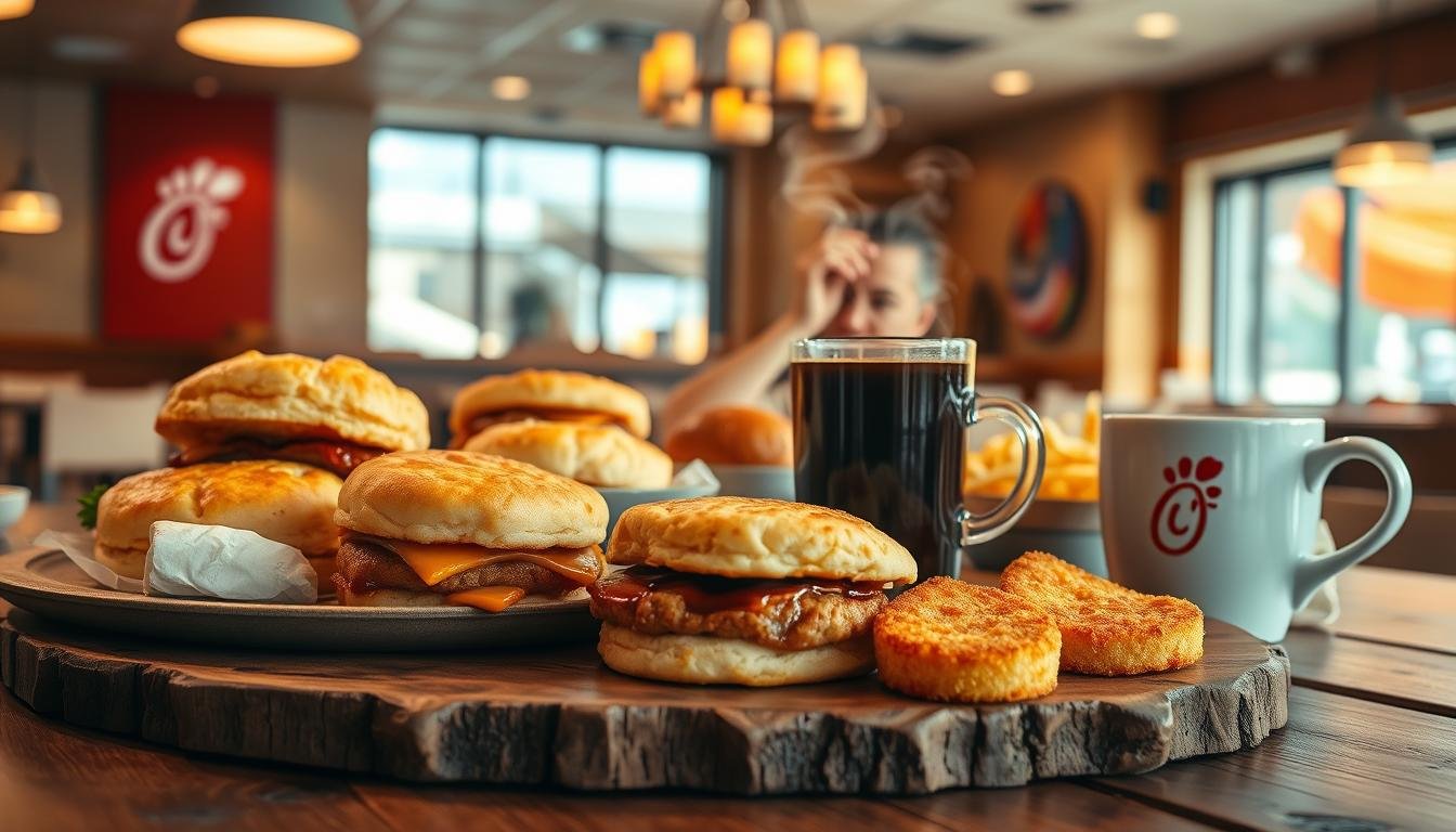 chik fill a breakfast menu