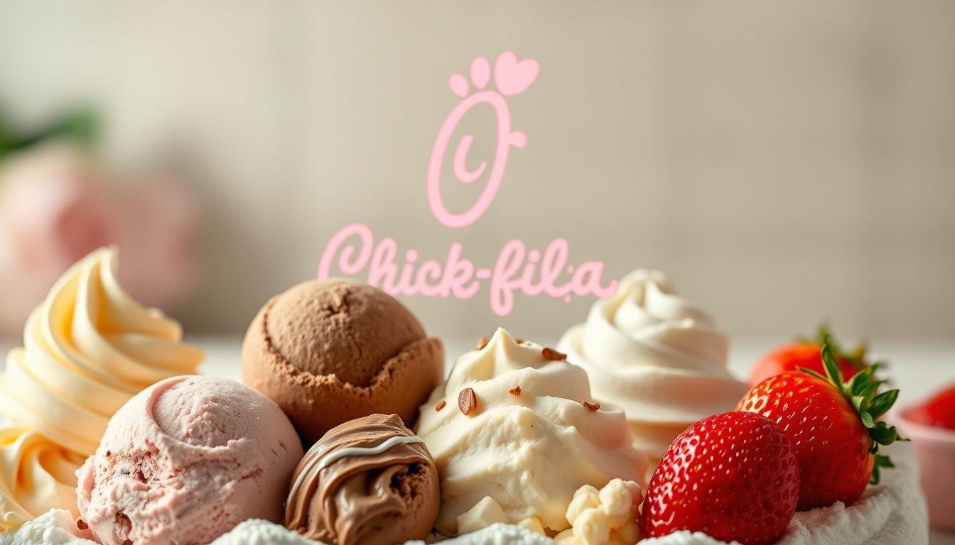 chik fill a  ice cream menu
