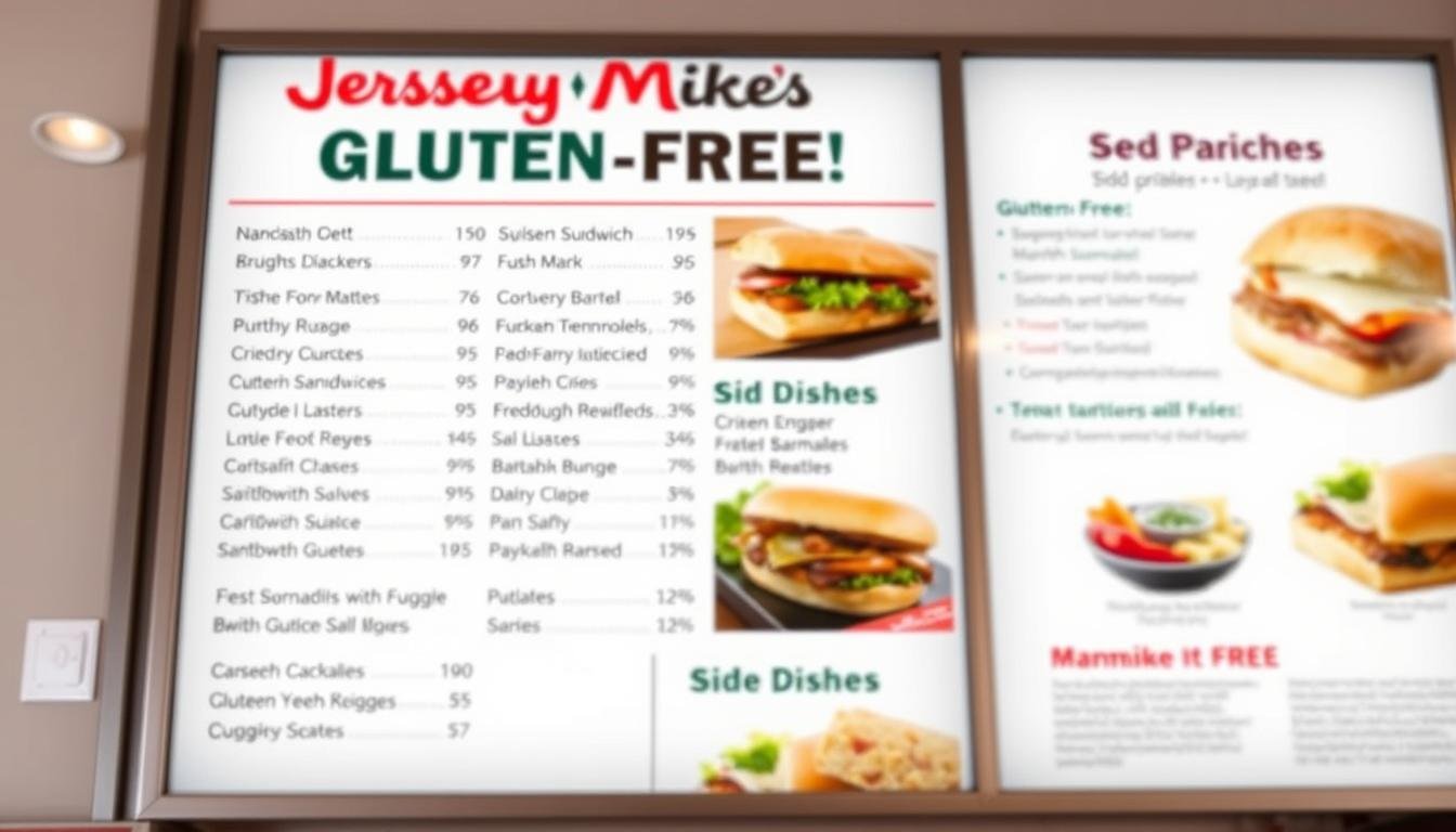 jersey mike's gluten free menu