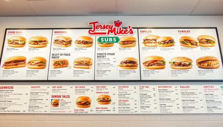 jersey mike's subs menu