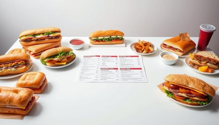 jersey mike's subs menu nutrition